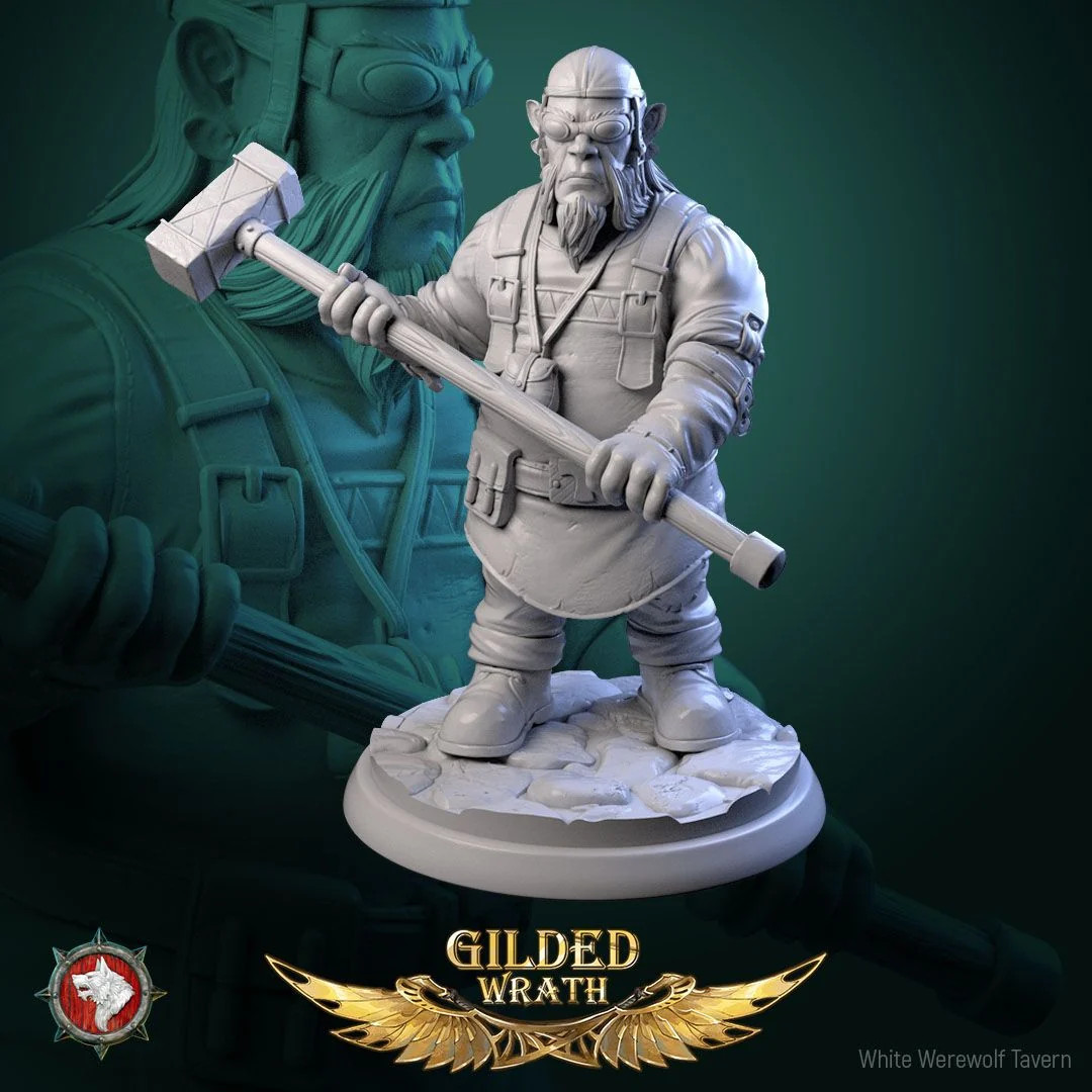 Sons of the Shining Forge - Resin Tabletop Miniature