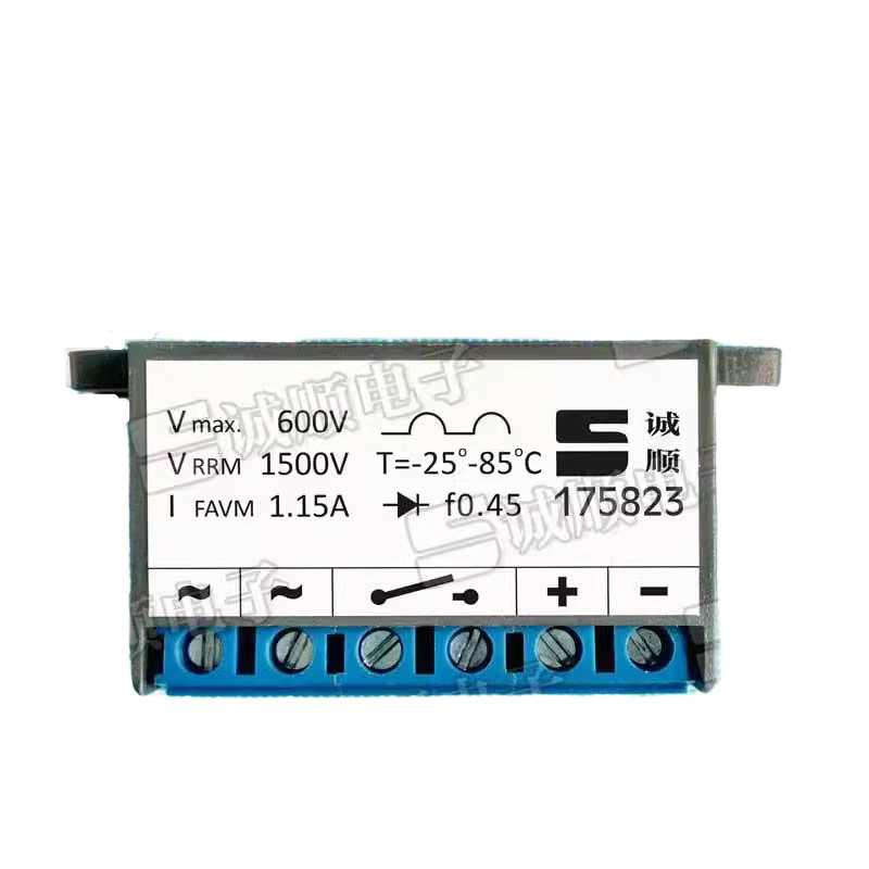 Replace 175823 VMAX.600V VRRM 1500V IFAVM 1.15A Rectifier