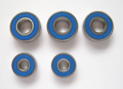 CROSSRIDE DISC HYBRID BEARING FRONT & REAR WHEEL KIT