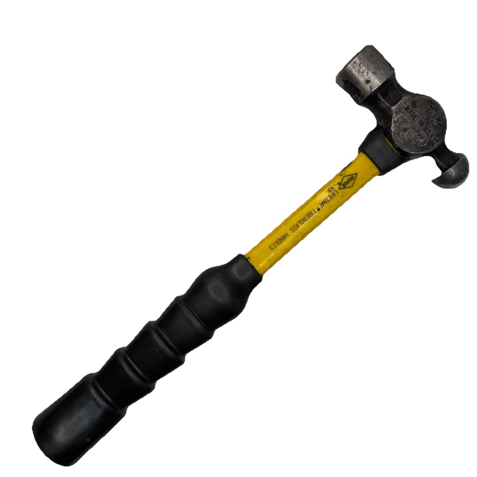 Nupla 13" Ball Peen Hammer 16oz - Fiberglass Handle