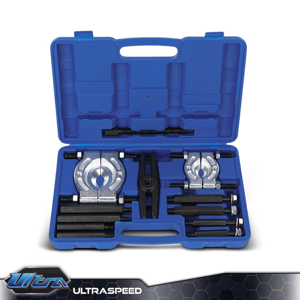 12Pcs Bearing Separator Puller Set Heavy Duty 5 Ton 2" 3" Splitter Removal Kit