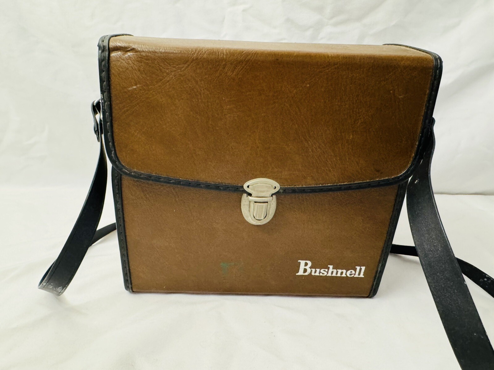 Old Vtg Bushnell InstaFocus 10x50 Wide Angle Binoculars With Strap & Case