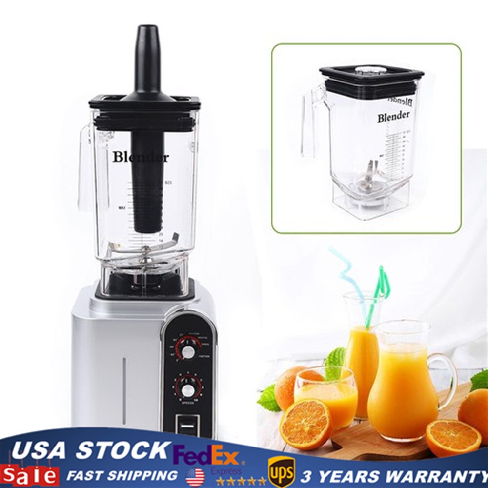 1*2200W Professional Blender Smoothie Maker Industrial Commercial Power Quiet