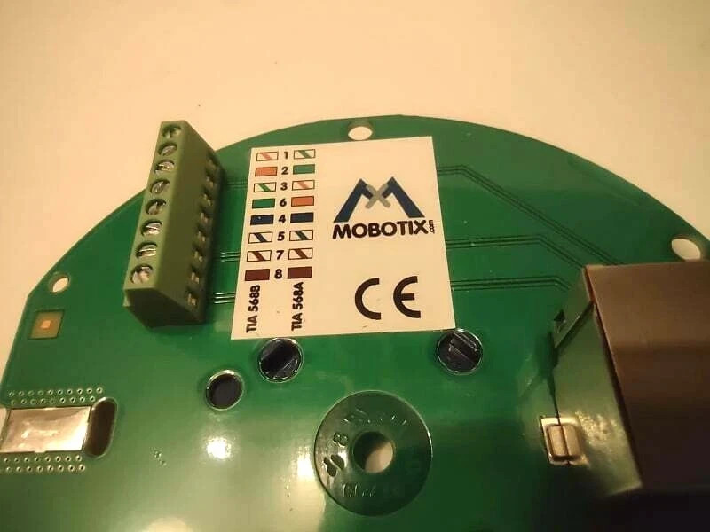 NEW MOBOTIX MX-OPT-IO2 ETHERNET CONNECTION BOARD TERMINAL ELECTRONIC COMPONENT