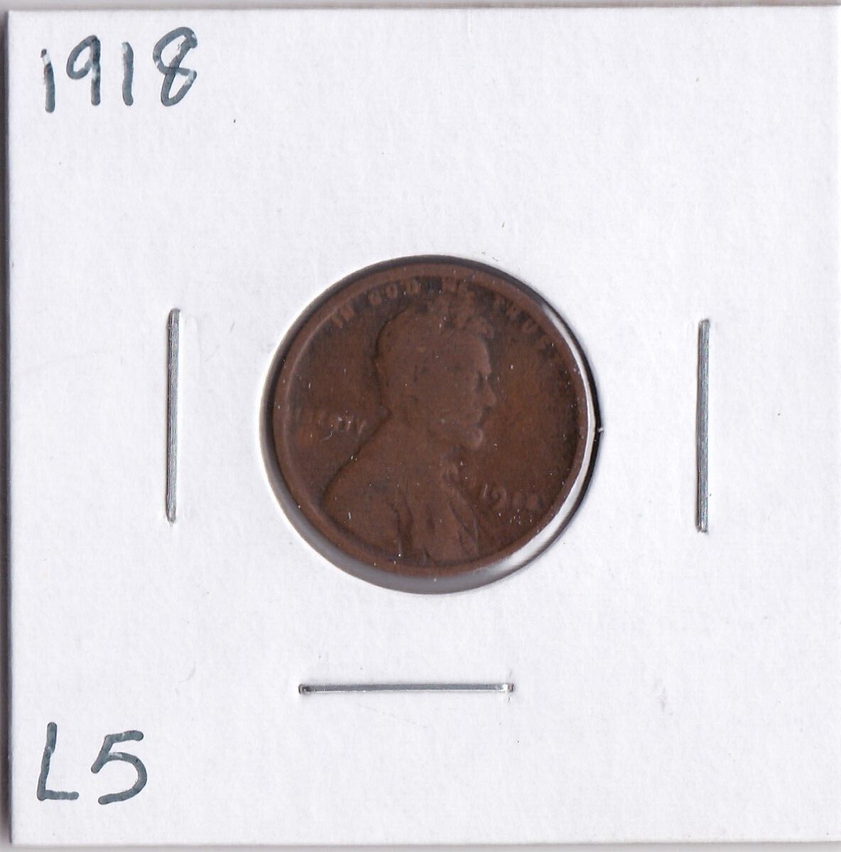 1918 Lincoln Cent L5