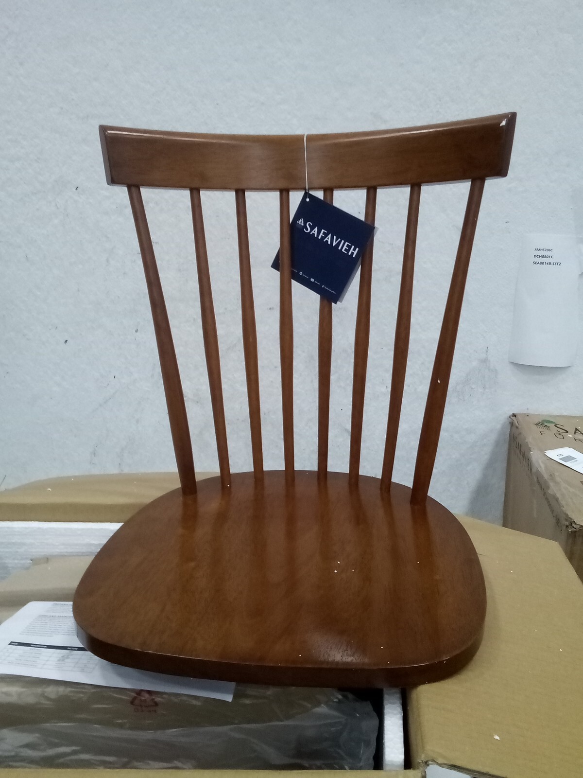 Safavieh PARKER SPINDEL SIDE CHAIR, Reduced Price 2172724590 AMH8500C