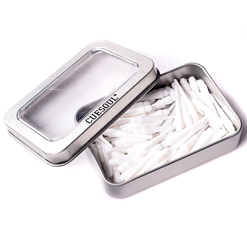 100 PCS Soft Tip Points For Darts Replacement Plastic Accessory Board Game