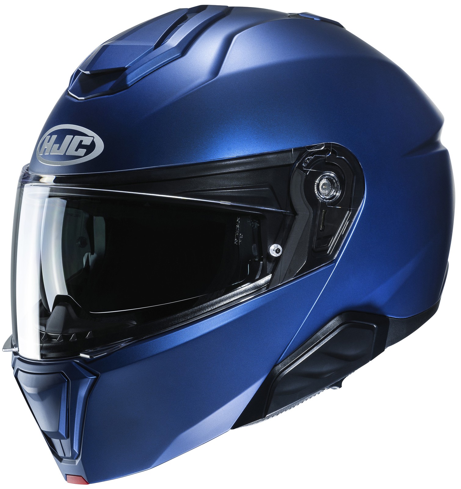 HJC i91 Modular Motorcycle Helmet Metallic Blue Large