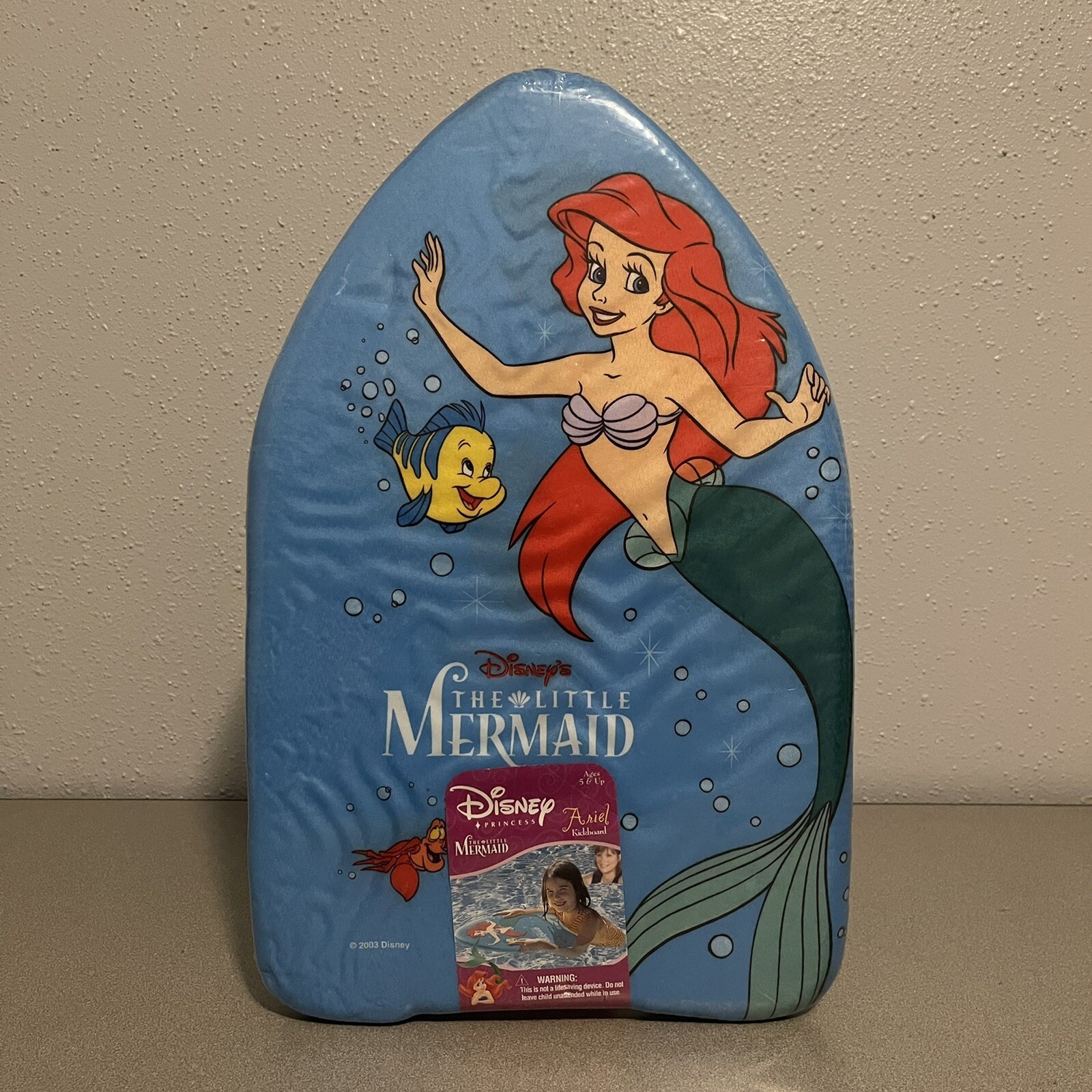 Vintage 2003 Disney Princess The Little Mermaid Kickboard BRAND NEW