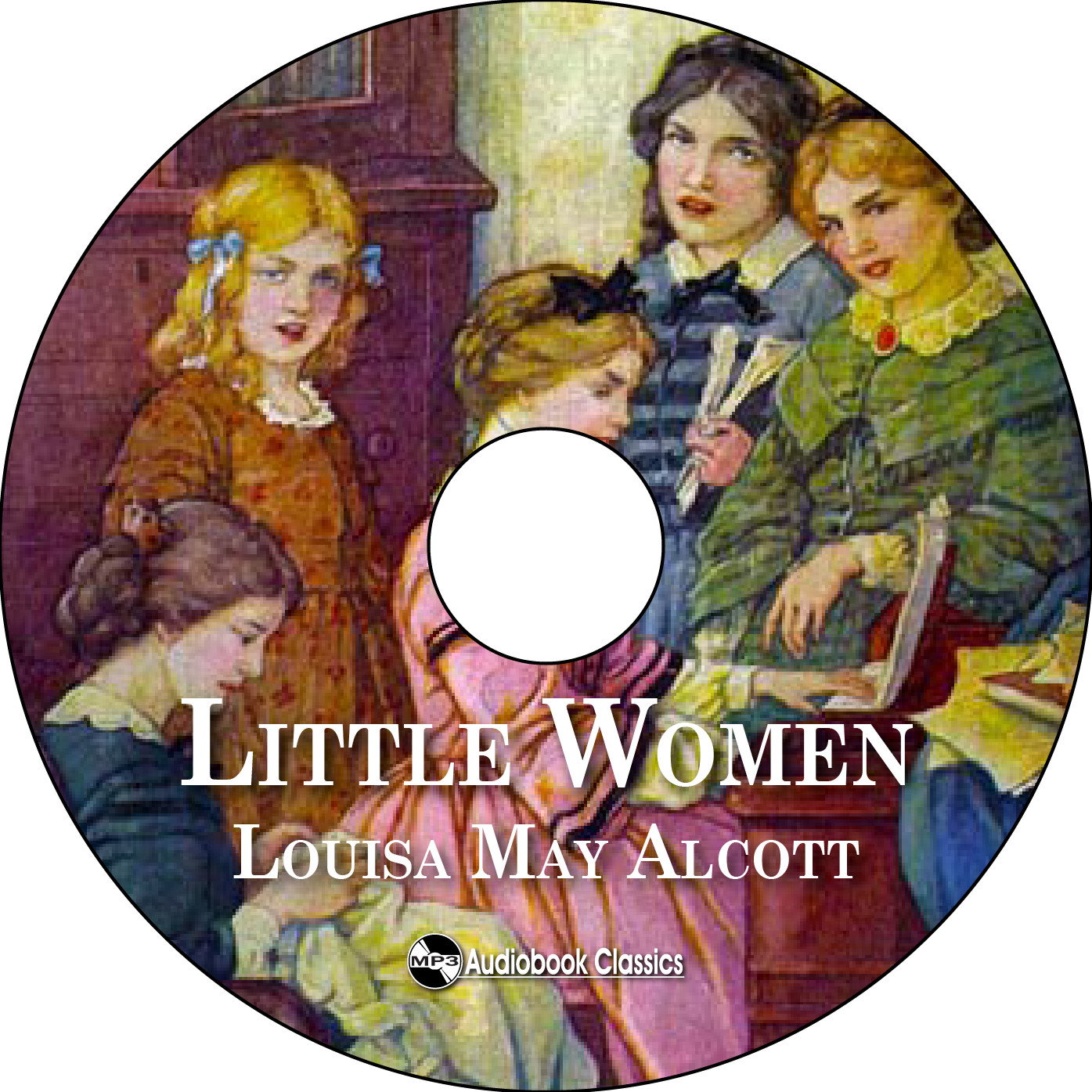 Little Women by Louisa May Alcott - Unabridged MP3 CD Audiobook in paper sleeve