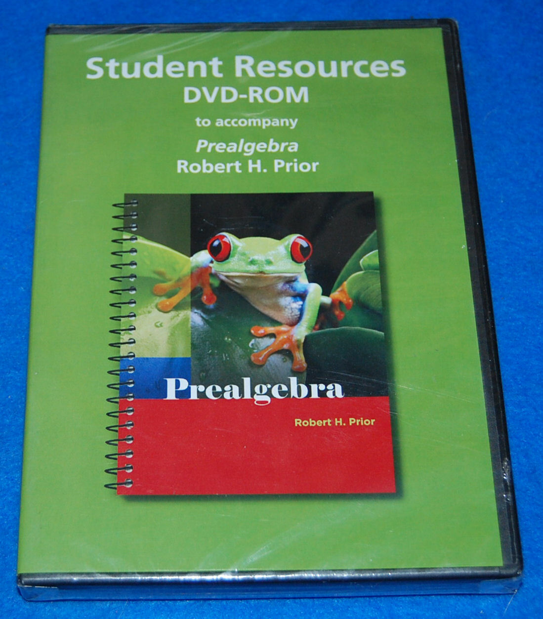 Student Resources Prealgebra w/Robert H. Prior DVD's (2), New & Factory Sealed