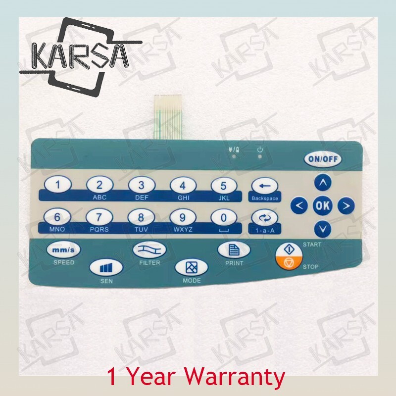 New Membrane Keypad Keyboard Film button for ECG1200G