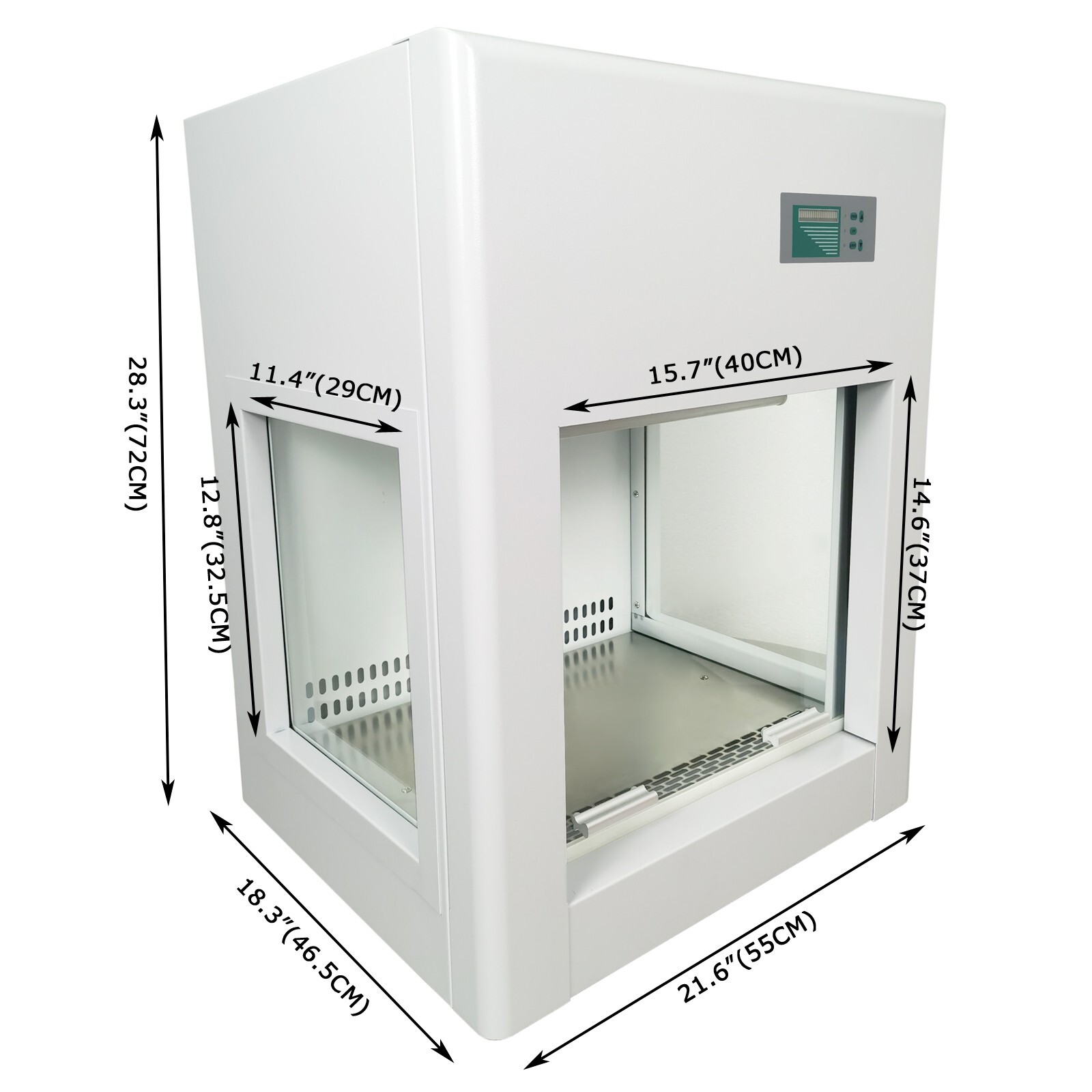 CJ-600P Laboratory Mini Laminar Flow Cabinet LED Cleaning Purification Table