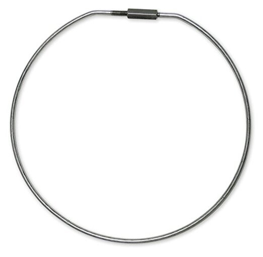 Lucky Line Jumbo 11 Inch Diameter Threaded 11 Inch Diameter / 1 Per Pack Silver