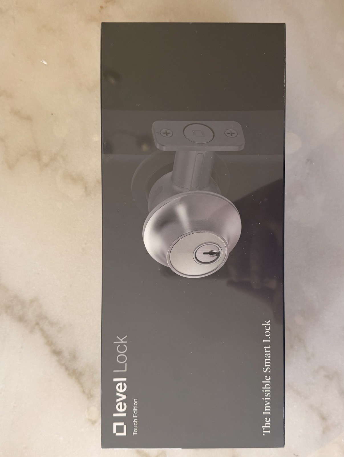 Level Lock Touch Edition Smart Lock Matte Black Bluetooth Electronic Deadbolt