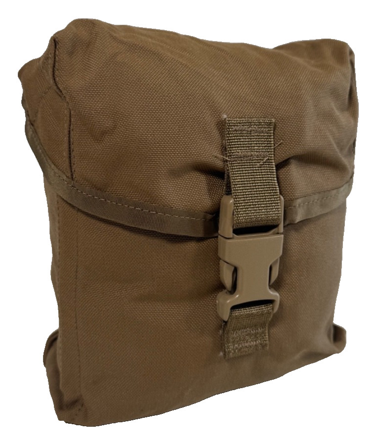 New USMC Military MOLLE II 200 Round SAW Utility Pouch Coyote Brown