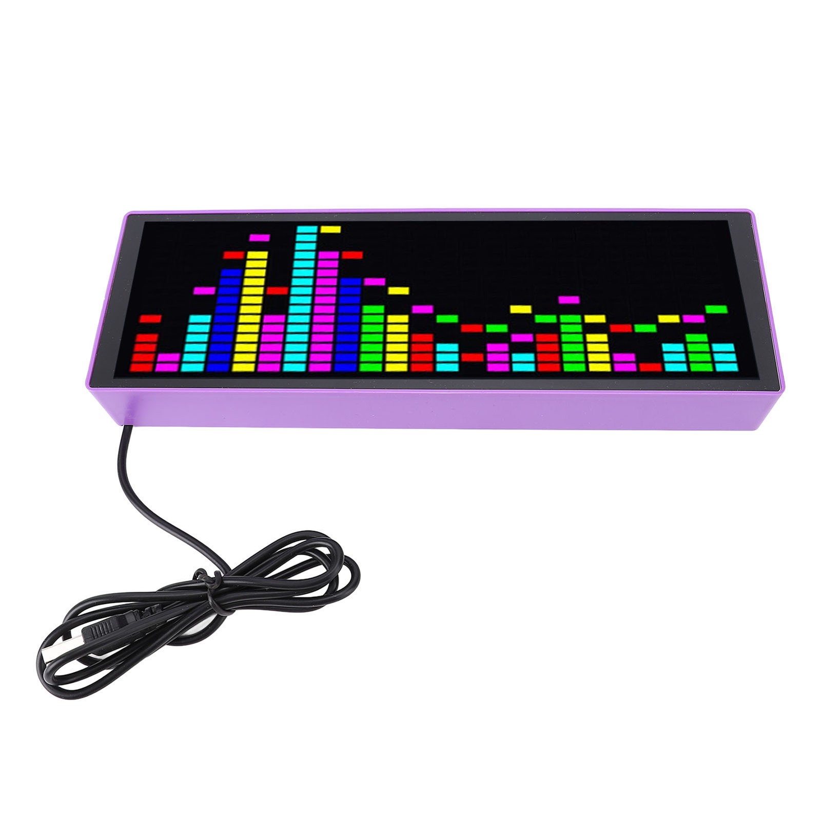 RGB LED Music Spectrum Display With Dynamic Visual Effects For Music Lovers Use
