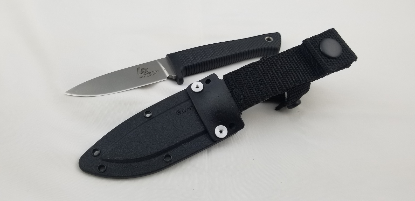 Cold Steel Pendleton Mini Hunter AUS-10A Stainless Fixed Blade Knife 36LPMF