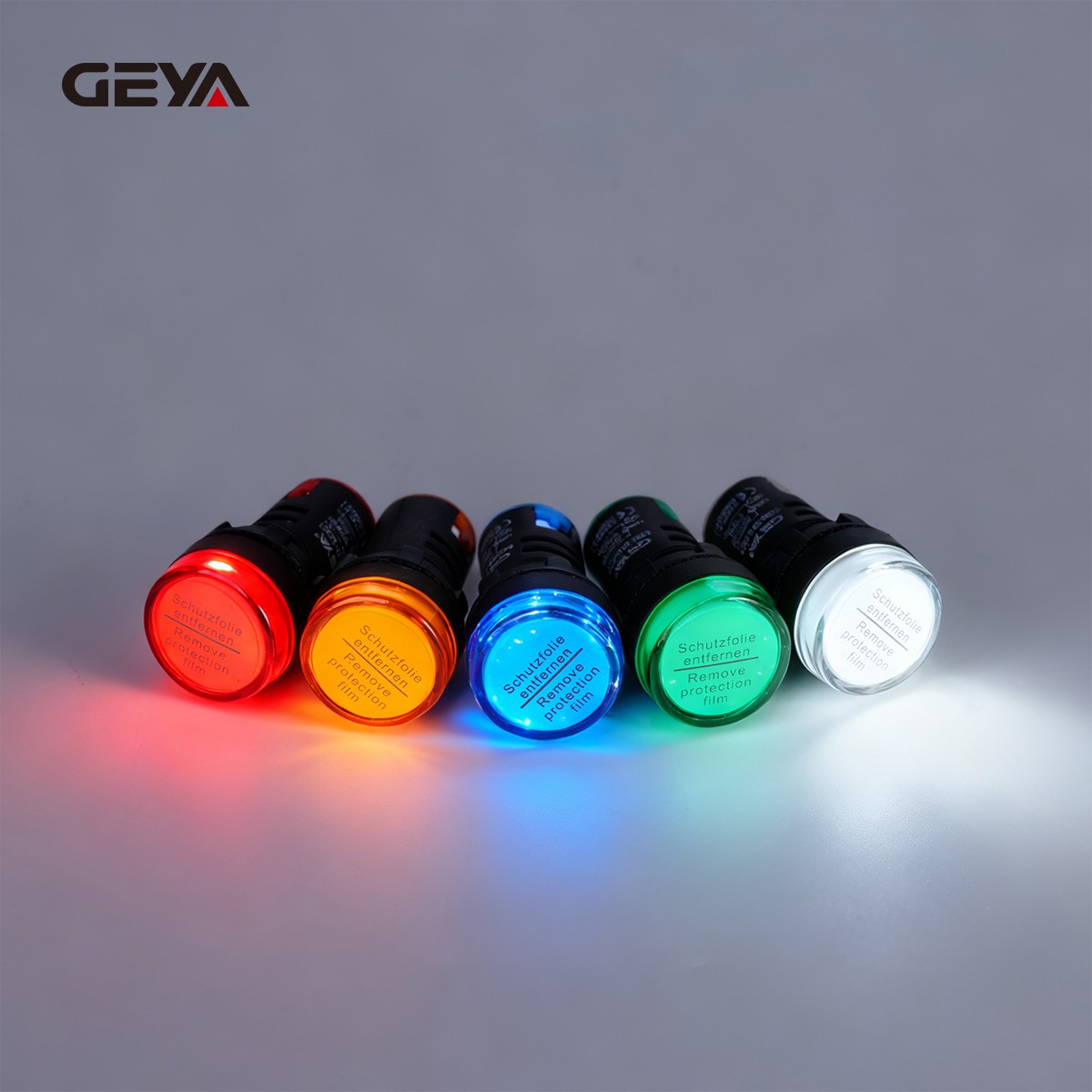 GEYA Saving Indicator Pilot Light LED Power Energy Signal Lamp 12/24/110/220/380