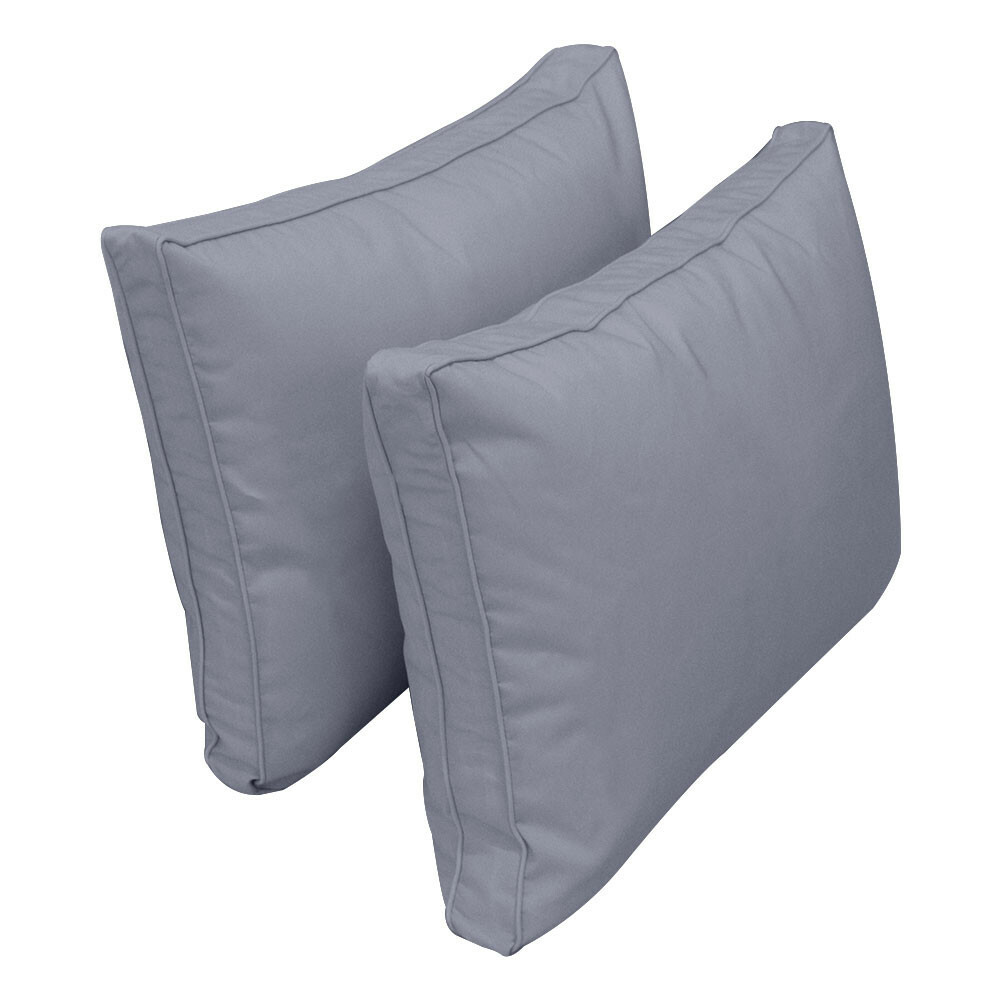 |SLIPCOVER ONLY|S1 Daybed Mattress Bolster Backrest Covers Pipe Trim Queen AD001