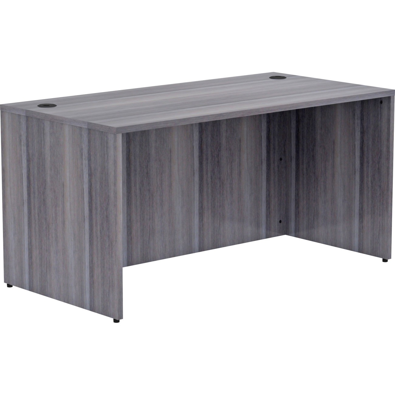 Lorell Weathered Charcoal Laminate Desking (llr-69547) (llr69547)