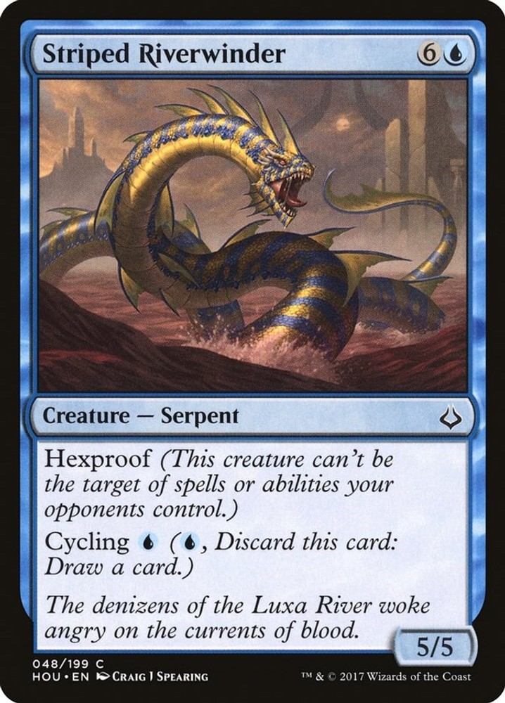 Striped Riverwinder - 48 - NM - Hour of Devastation