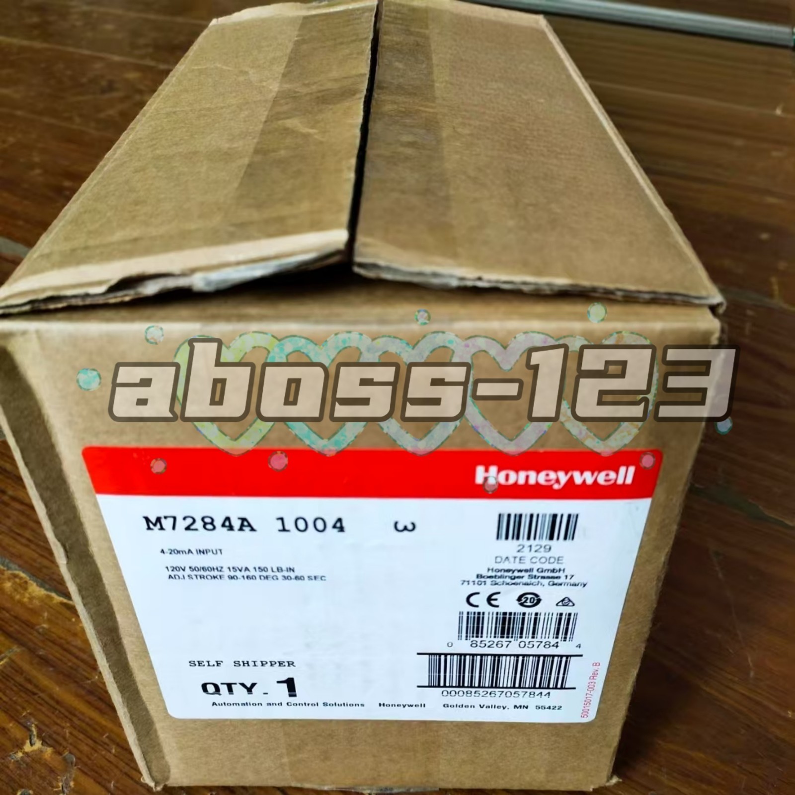 Honeywell M7284A1004 Damper Actuators#1pcs New In Box