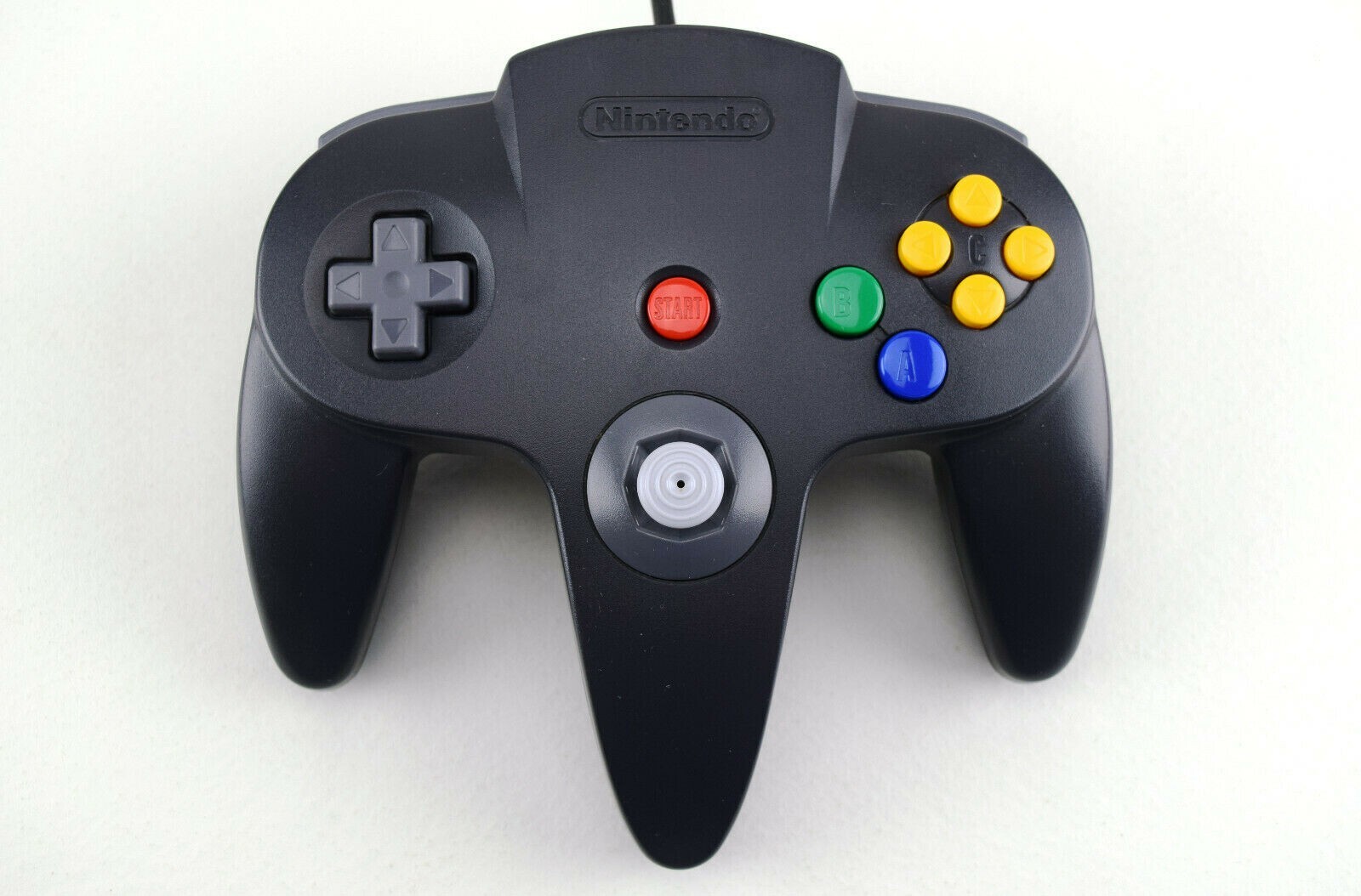 N64 Controller - Black/Grey - Made in Japan - AUTHENTIC | TIGHT STICK | TESTED