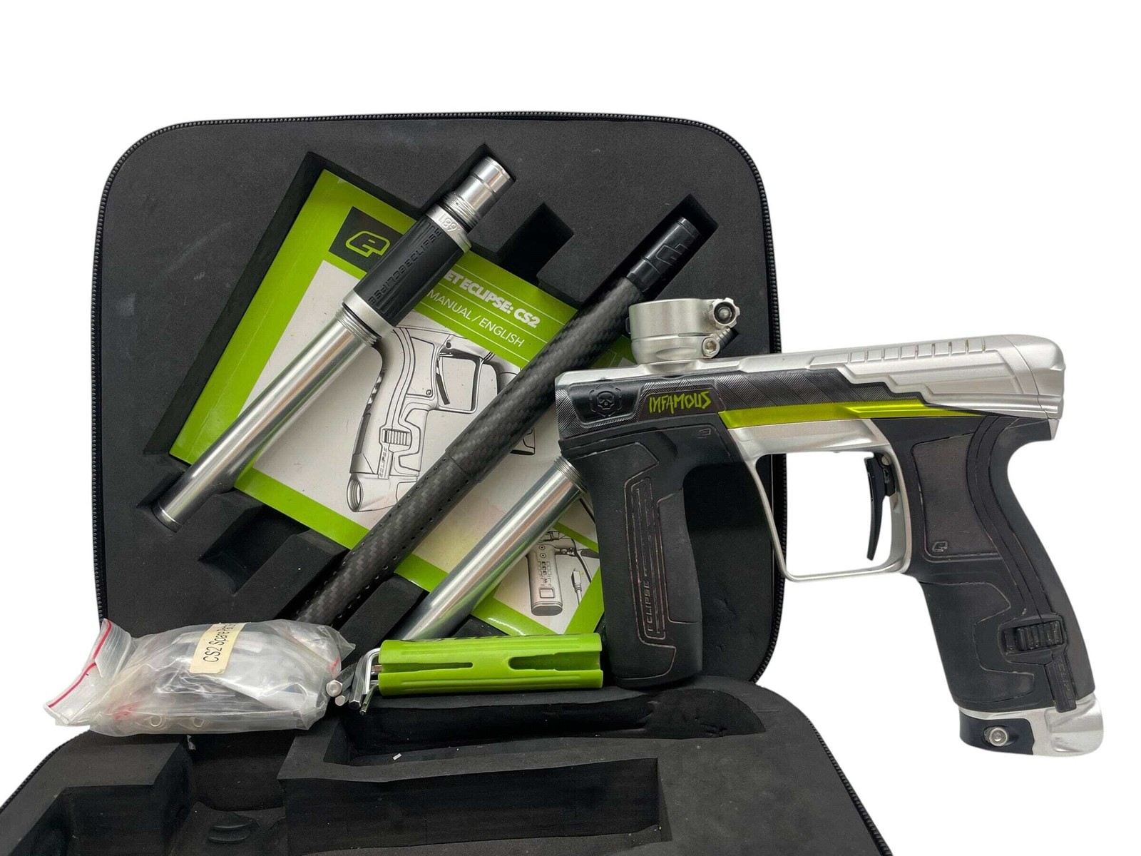 Planet Eclipse Infamous CS2 Plata O Plomo Paintball Gun
