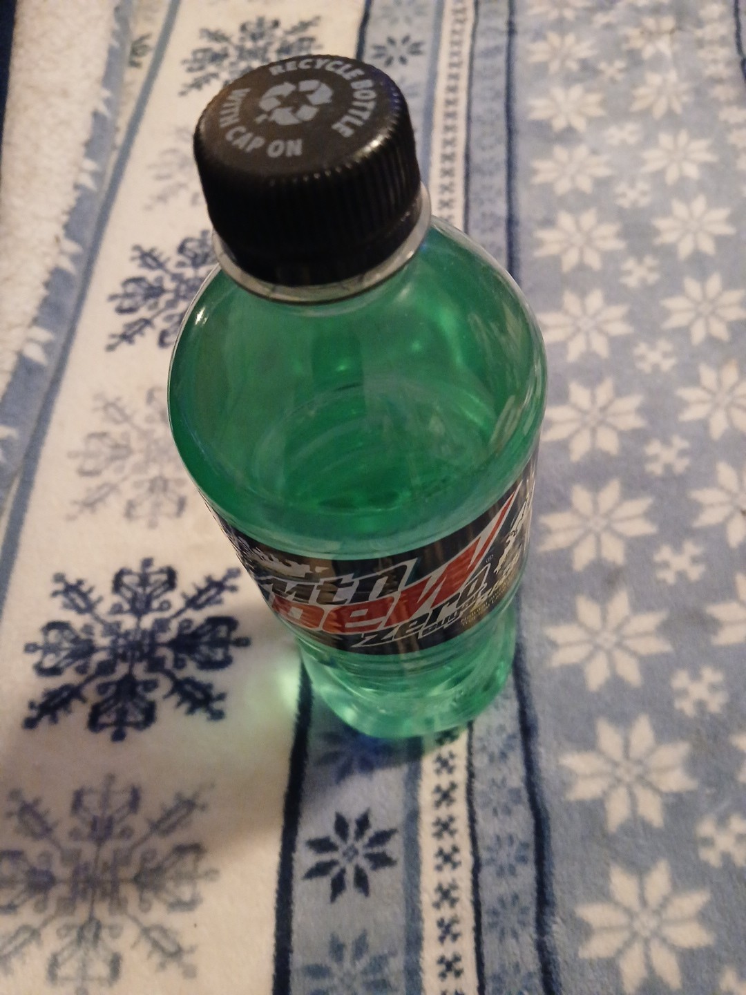 Mountain Dew Baja Blast Zero Sugar Full 20oz Bottle (2025) RARE!!