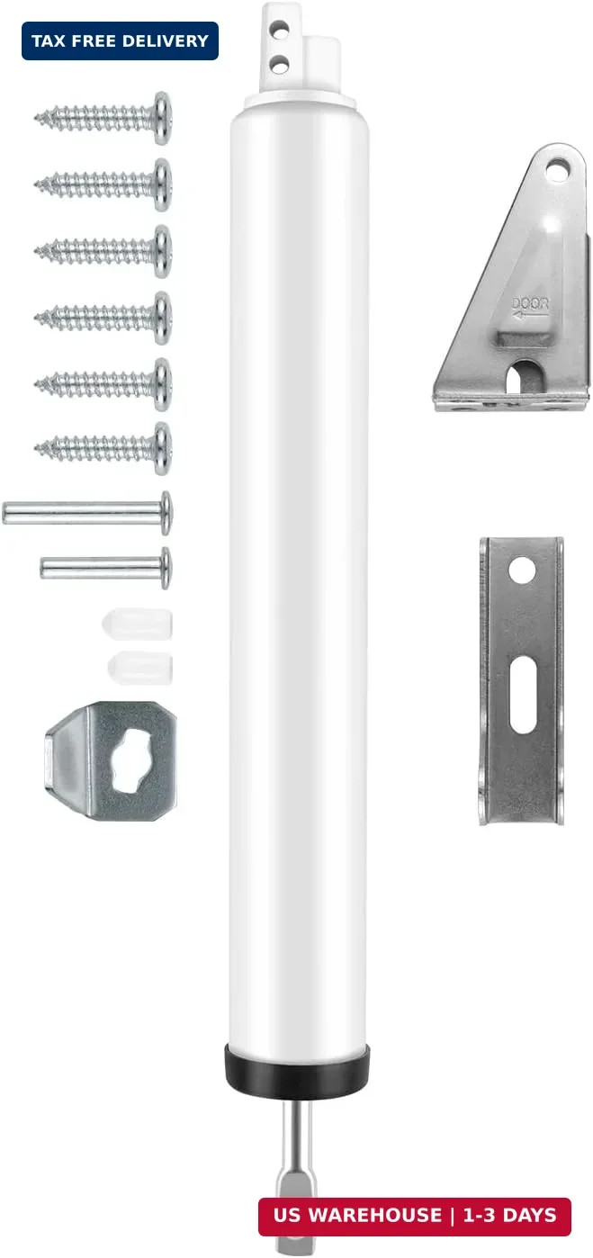 Screen and Storm Door Closer Kit, Heavy Duty Pneumatic Screen and Storm Door Clo
