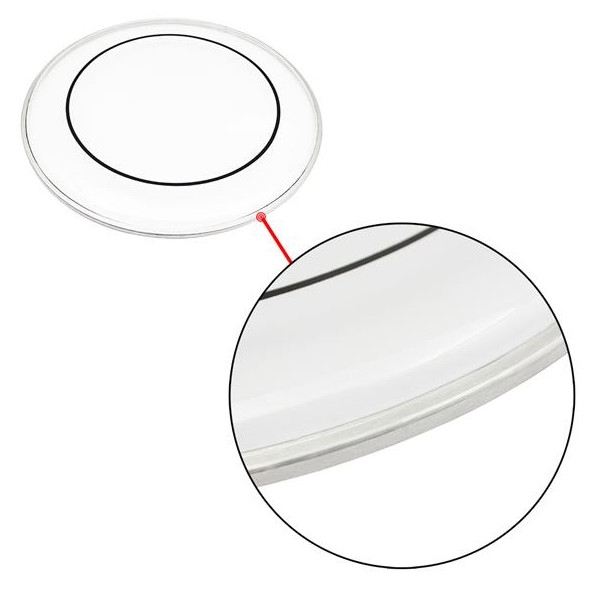 5pcs Clear Drum Head Set 12/13/14/16/22 inch Standard Drumhead Pack Replacement