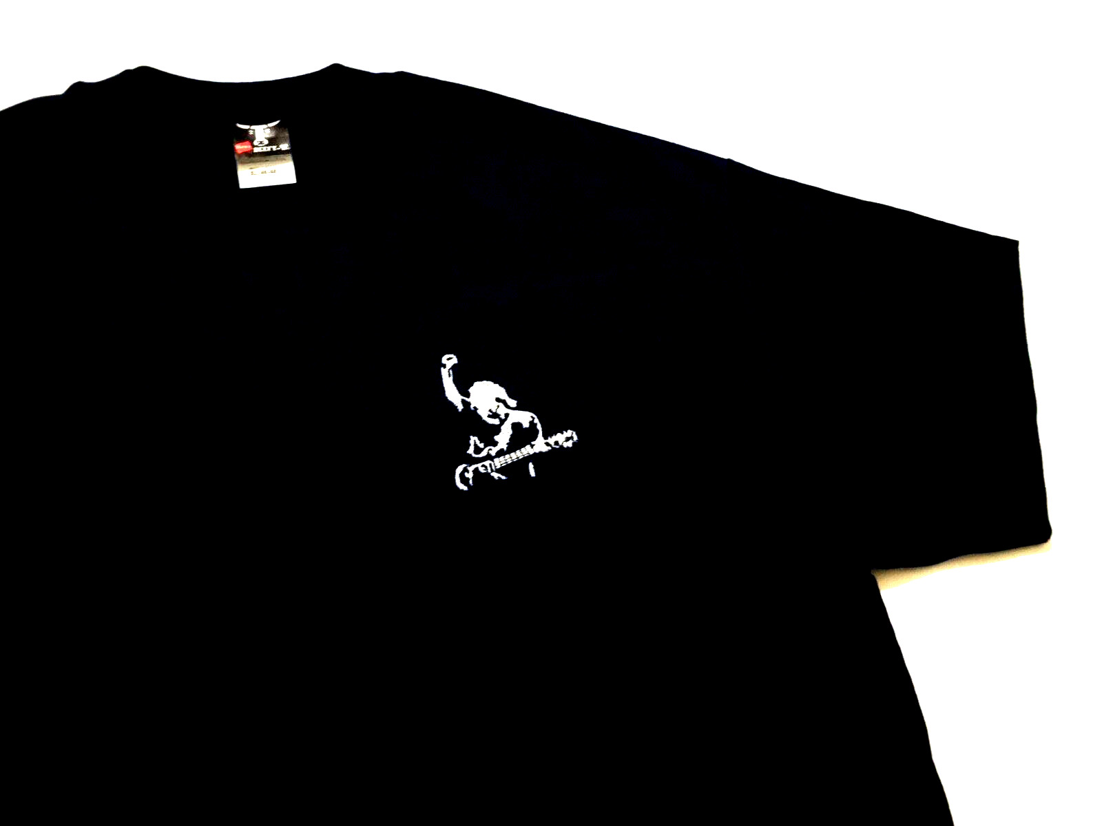 Grateful Dead Shirt T Shirt Jerry Garcia Guitar JG JGB Embroidered Blue XL New
