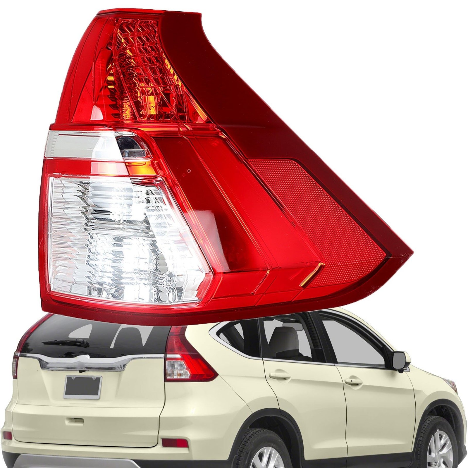 Tail Light Right Side Replacement for 2015 2016 CRV Rear Brake Lamp 33500T1WA01