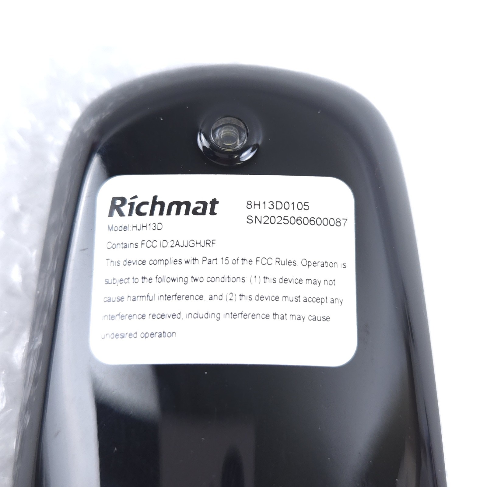 Richmat HJH13D Adjustable Bed Remote Replacement Black