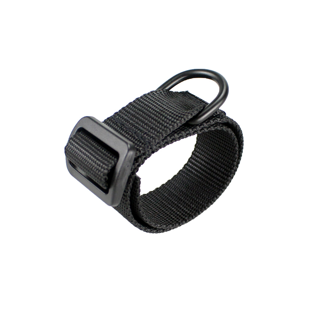 Tactical Nylon Webbing Strap Buttstock Gun Sling Adapter with D-Ring Adjustable
