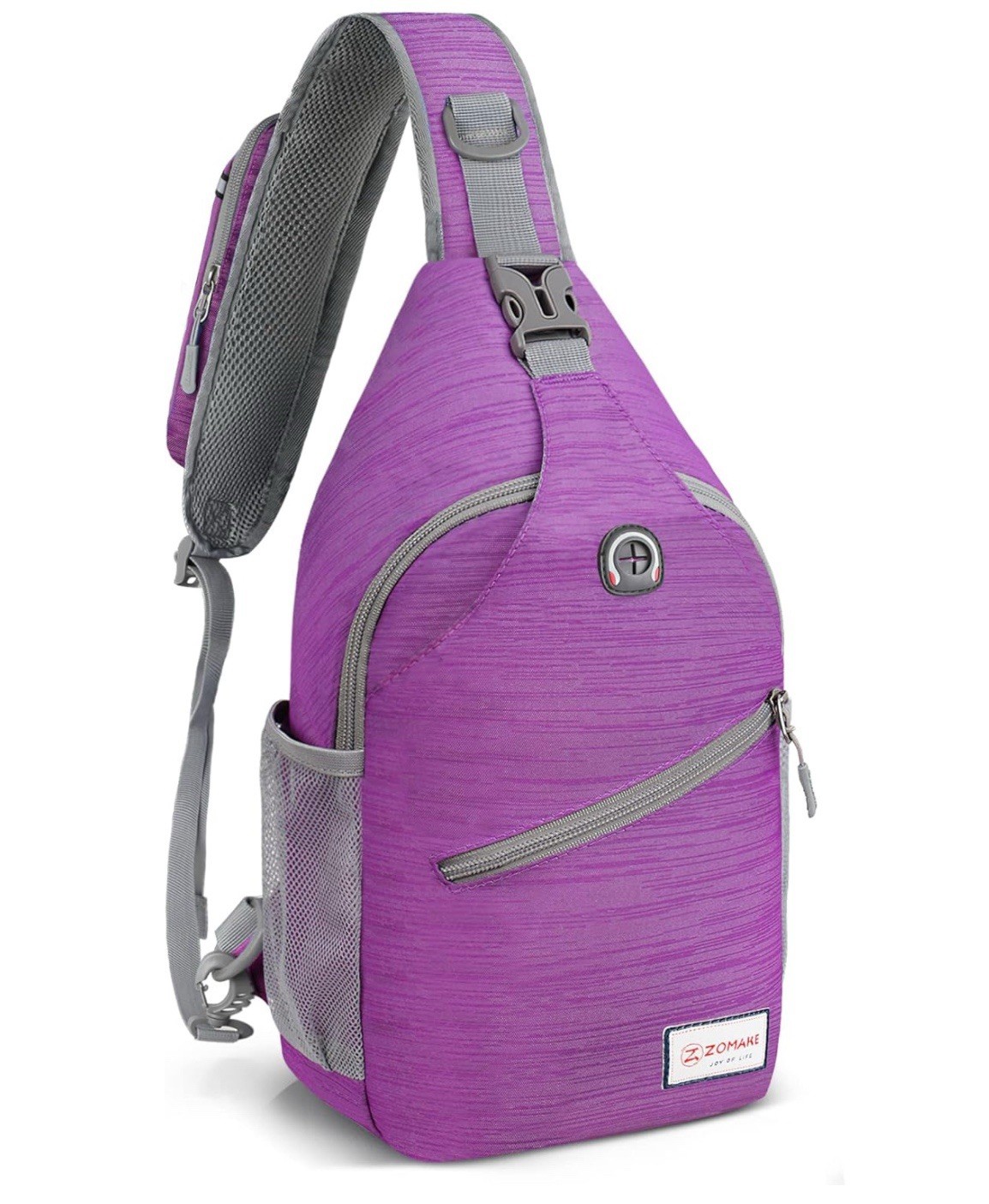 ZOMAKE Sling Bag,Small Crossbody Sling Backpack,Water Resistant Shoulder Daypack