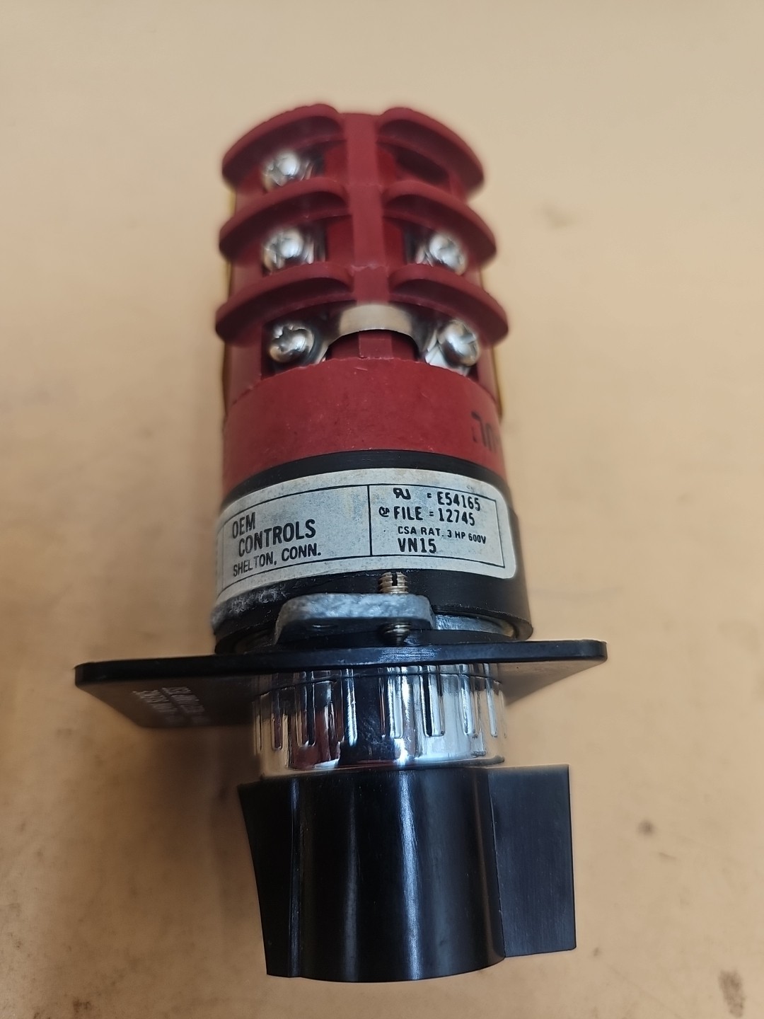 OEM Controls VN153S562-UL Push/Turn Alarm Reset Silence Switch
