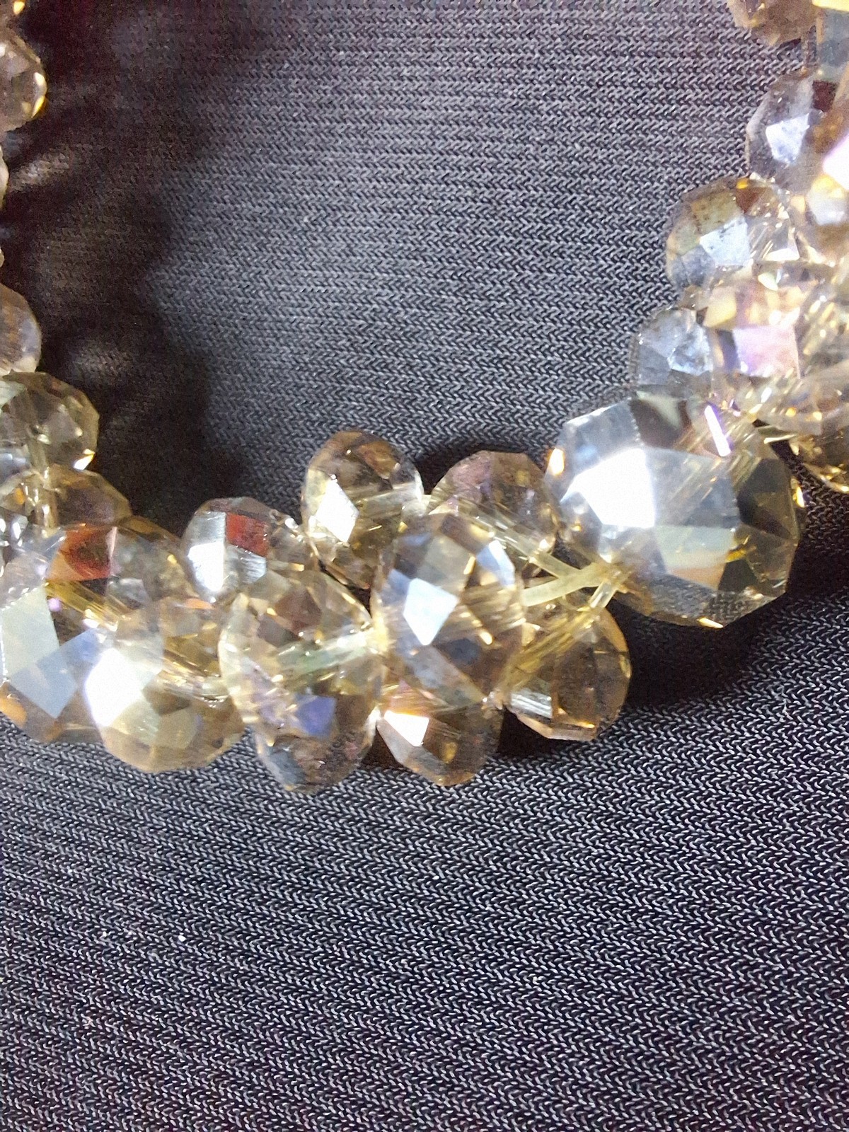 Crystal Beaded Stretch Bracelet