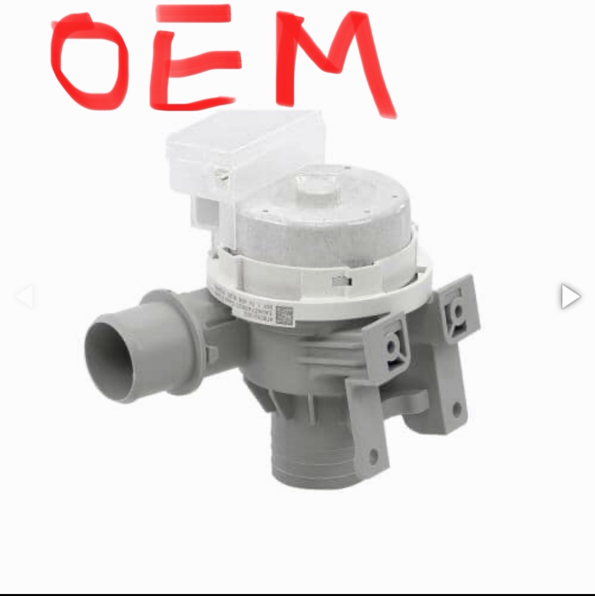 OEM AHA75673404 Washer New Washer Drain Pump Assembly