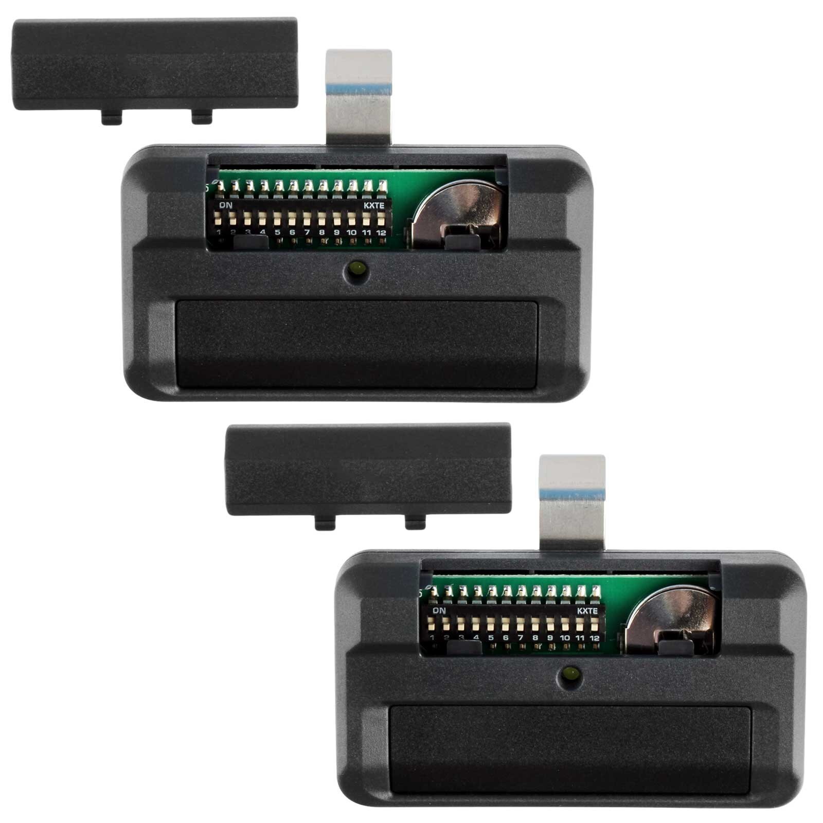 2 Replacement For LiftMaster 811LMX 1-Button DIP Switch Multi-Frequency Remote