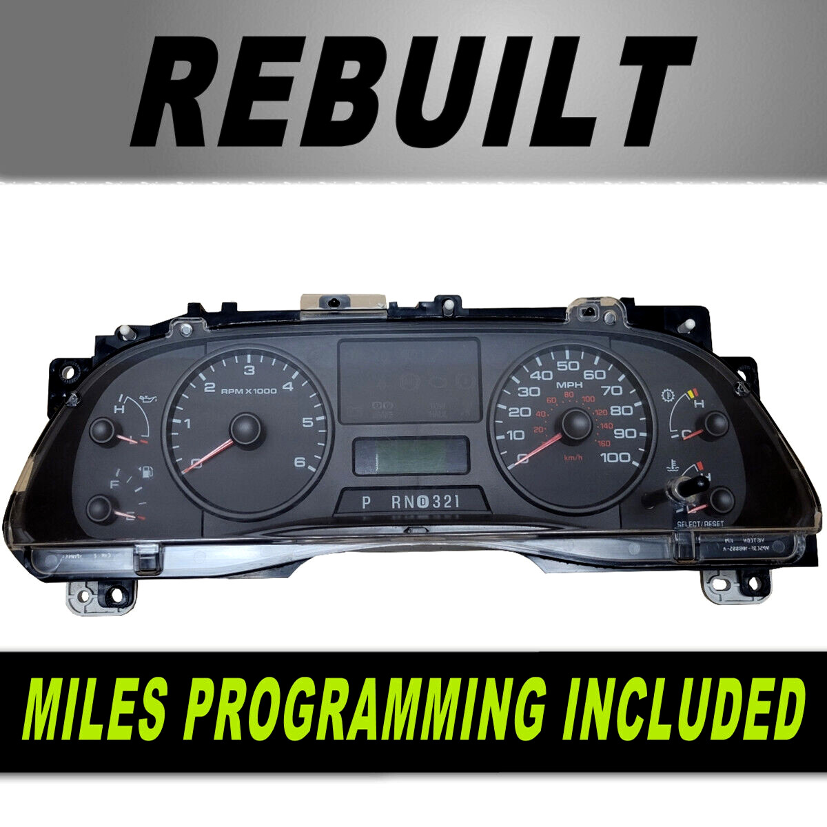 2005-2007 FORD F250 F350 F450 SUPERDUTY Speedometer Instrument Gauge Cluster GAS