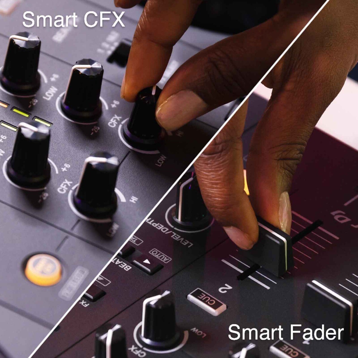 Pioneer DDJ-FLX4 2-Channel DJ Controller with Case & Cover Package