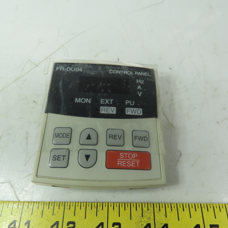 Mitsubishi FR-DU04 Inverter Control  Panel Interface