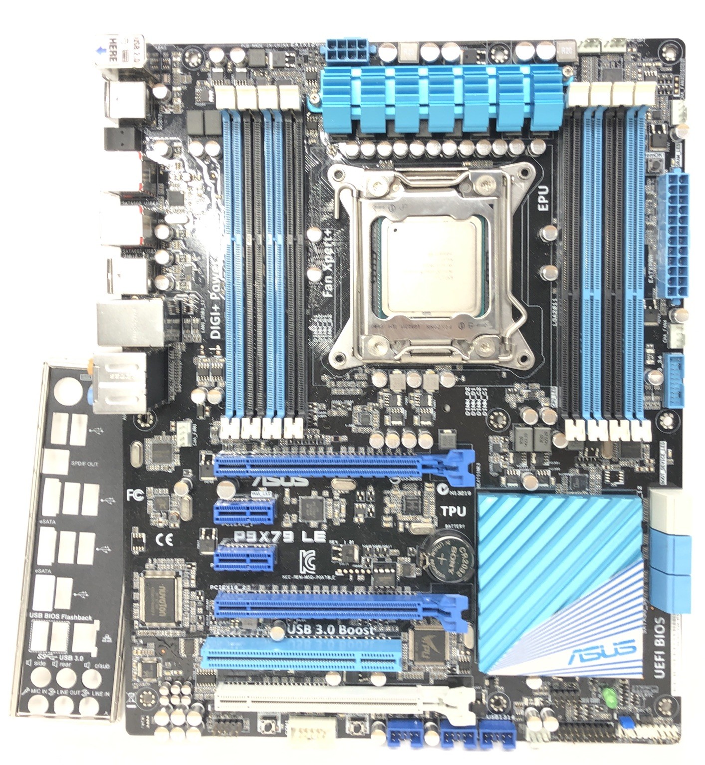 ASUS P9X79 LE LGA 2011 DDR3 Motherboard Combo w/ Intel Core i7-4820K @3.70Ghz