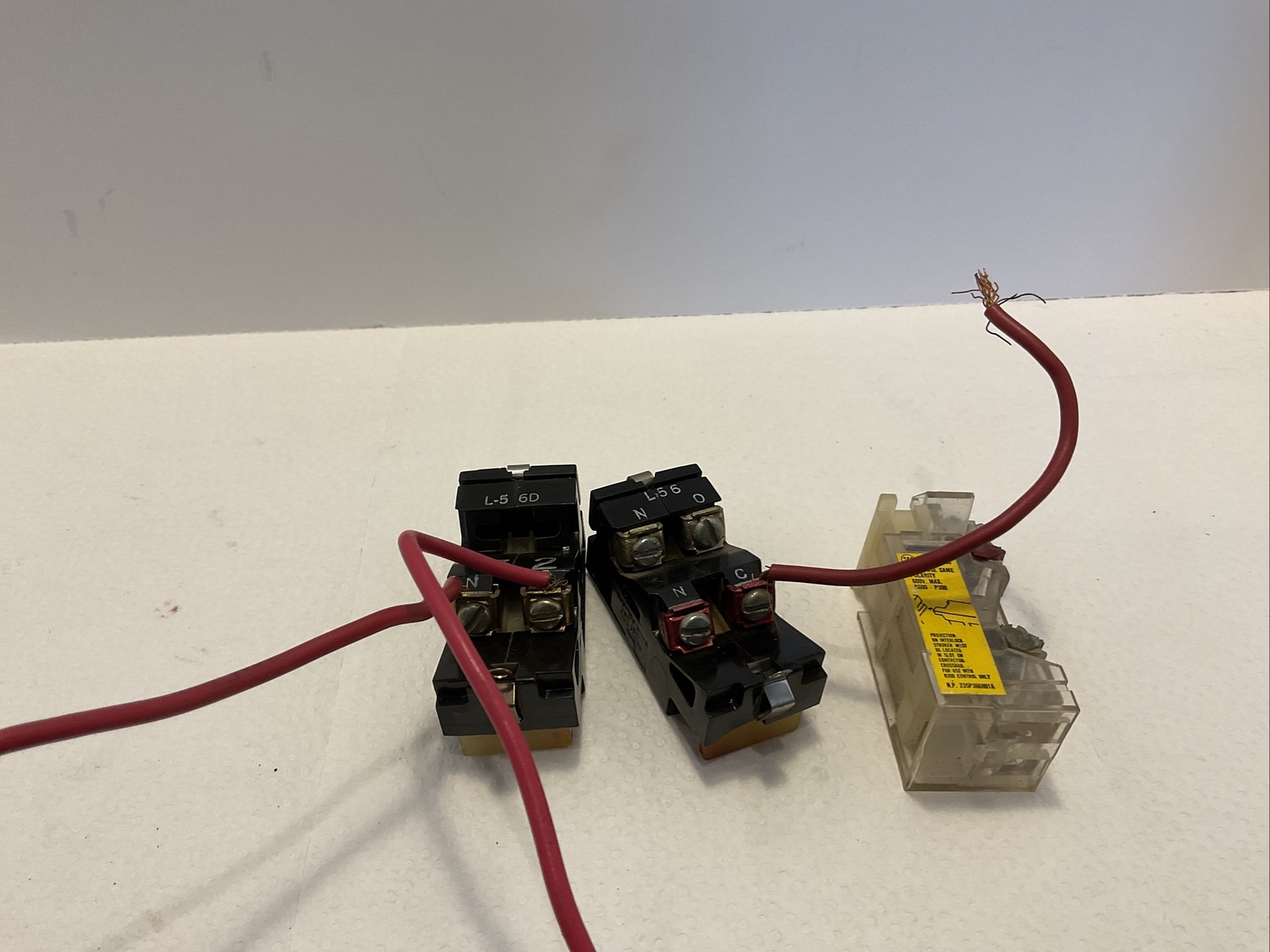 Westinghouse B56 Lot Of 3 Tested And Working Electrical Interlock