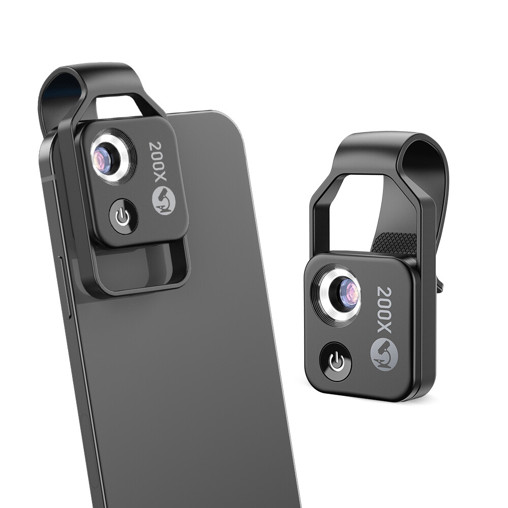 APEXEL 200X Microscope Lens Mobile Phone High Magnification For iOS Android!