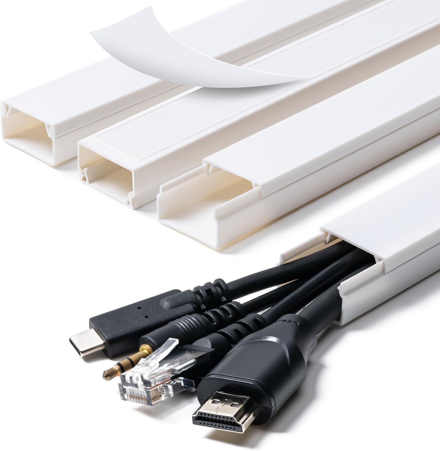 Cord Hider⭐ 58in Cable Hider ⭐Cord Covers for Wires on Wall🌟🌟🌟