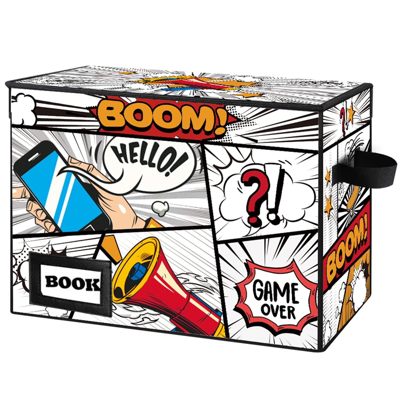 Collection Comic Book Storage Boxes, Protector Organizer 15.8" X 7.8" X 11.8"...