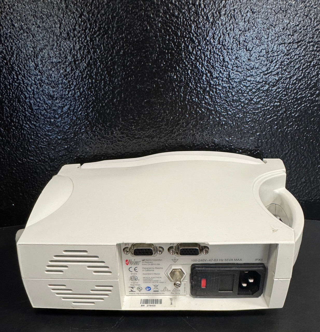 Masimo Radical 7 Rainbow Pulse Oximeter with New Accessories-Refurbished